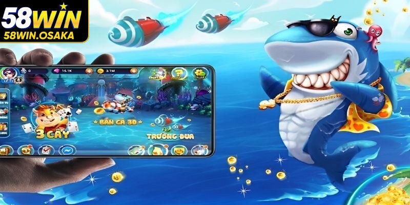 Bắn cá 3D là trò chơi điện tử mô phỏng cảnh đại dương sống động