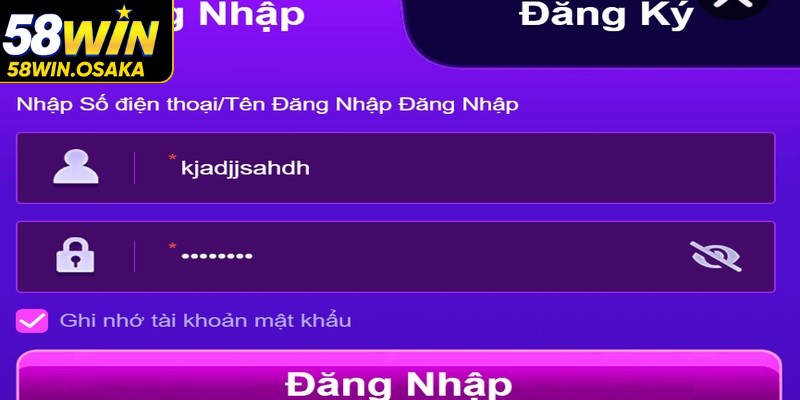 Để quá trình đăng nhập 58WIN diễn ra suôn sẻ, bạn nên chuẩn bị đầy đủ thông tin