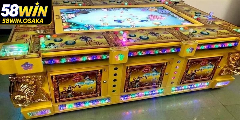 Máy bắn cá là thiết bị điện tử mô phỏng trò chơi săn cá ở thế giới đại dương